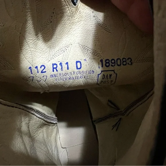 Men’s Dan Post Boots Size 11D - Picture 8 of 8